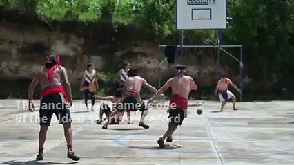 On your hip!: Maya peoples practice ancient ball game