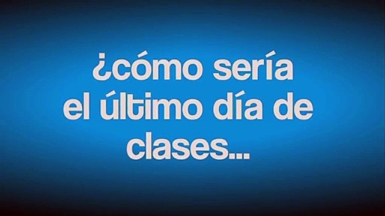 PROMO: Mundo Sincero Último día de Clases