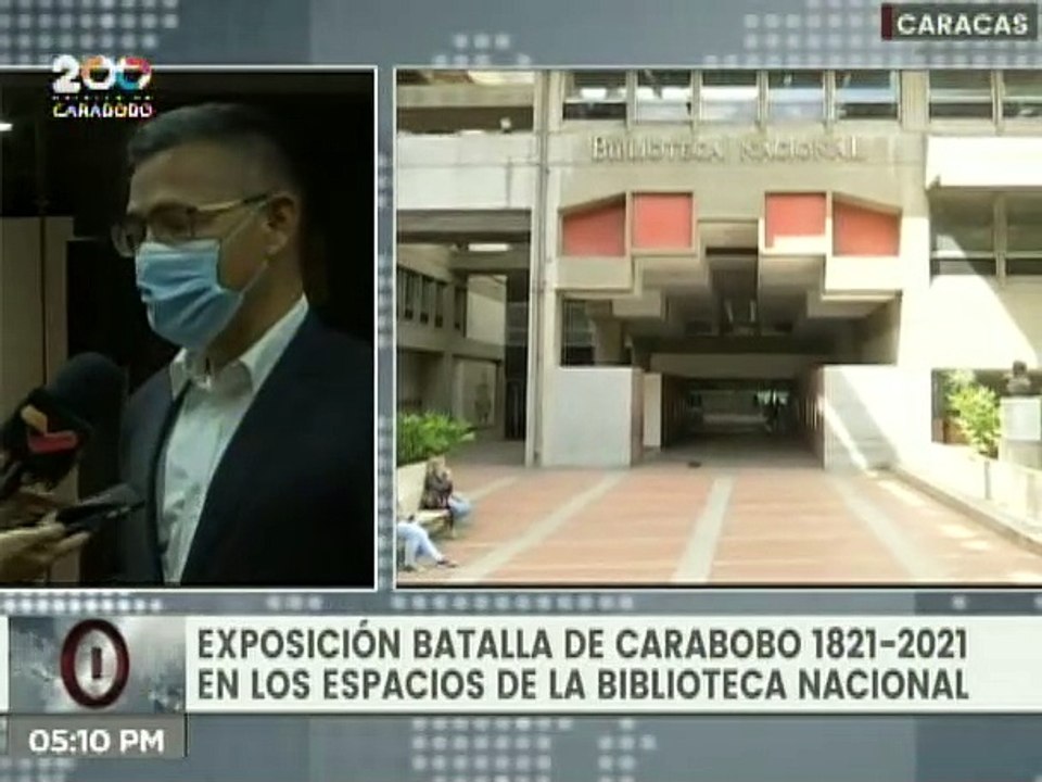 Biblioteca Nacional exhibe obras y muestras documentales sobre la Batalla de Carabobo 1821-2021