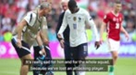 France squad ‘saddened’ as Dembele ruled out of tournament