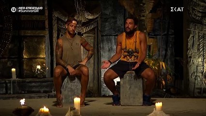 Survivor: Μετά τα κλάματα, ο Κατσούλης «έδωσε» Ασημακόπουλο ως δεύτερο υποψήφιο