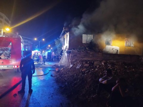 Suriyeli ailenin kaldığı evde çıkan yangında 3 çocuk öldü