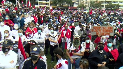 Militares protestam contra suposta 'fraude' eleitoral no Peru