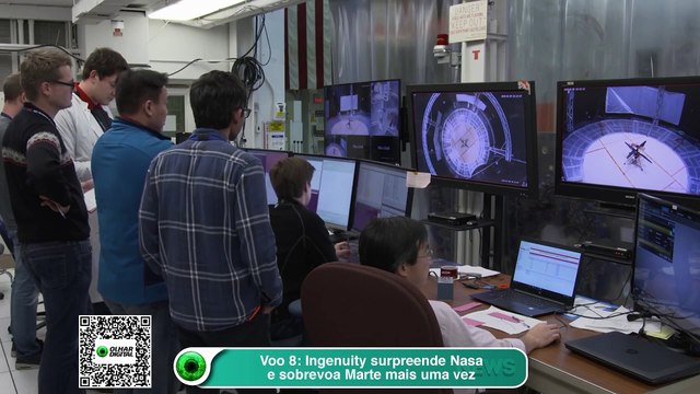 Voo 8- Ingenuity surpreende Nasa e sobrevoa Marte mais uma vez