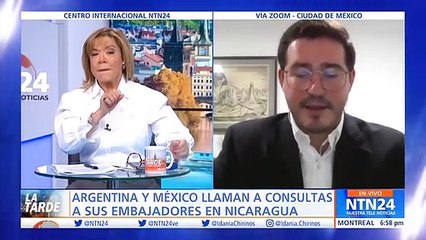 Download Video: México y Argentina llaman a consultas a sus embajadores en Nicaragua tras represión