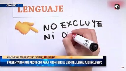 Presentaron un proyecto para prohibir el uso del lenguaje inclusivo