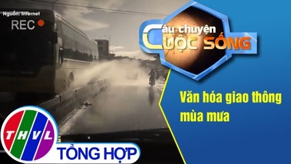 Văn hóa giao thông mùa mưa