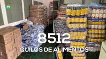 Prefeito de Santa Helena entrega mais de 12 toneladas de alimentos as famílias e diz que foi maior ação da história