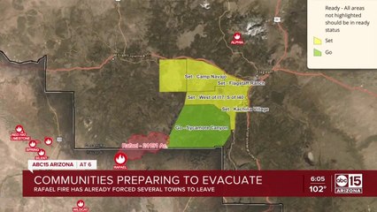 Arizona wildfires forcing communities to evacuate
