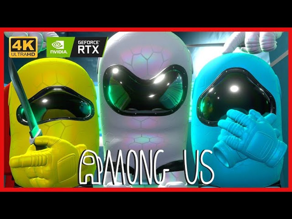 Among Us RTX On (Memes Kill Compilation)- 3D Animation 
