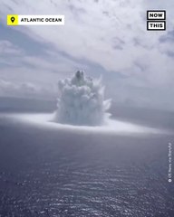 NAVY DETONATES 40,000-LB EXPLOSIVE FOR SHOCK TRIAL