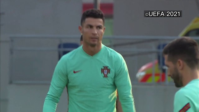 Cristiano Ronaldo leads Portugal training | Portugal Vs France Euro 2020
