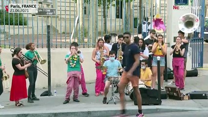 احتفالاتُ عيد الموسيقى تجتاح مدن فرنسا مع انحسار وباء كورونا في البلاد