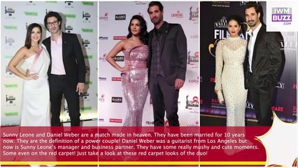 Match Made In Heaven Sunny Leone & Daniel Weber’s Stunning Red Carpet Looks