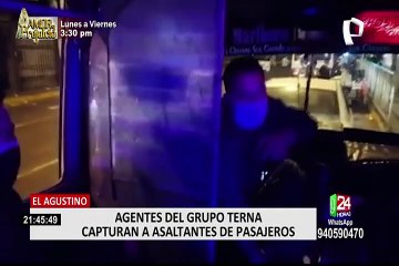 Cae menor que formaba parte de peligrosa banda de delincuentes en El Agustino