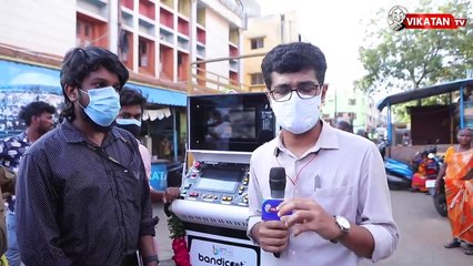 சேப்பாக்கத்தில் ரோபோவை களமிறக்கிய Udhayanidhi !ஒரு நேரடி விசிட் _ Vikatan TV