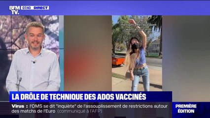 La drôle de technique des ados vaccinés pour éviter les courbatures au bras