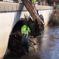 Clean of waterways garbage, make that to flow smoothly and prevents heavy damages