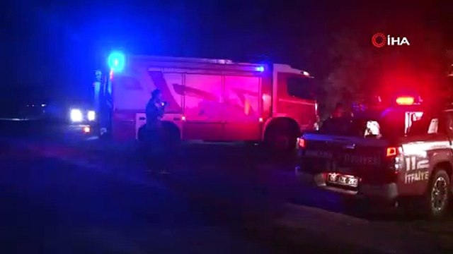 Ankara'da sağanak yağış dereyi taşırdı: 11 evi su bastı