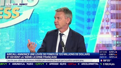 Jonathan Anguelov (Aircall) Aircall lève 120 millions d'euros - 23/06