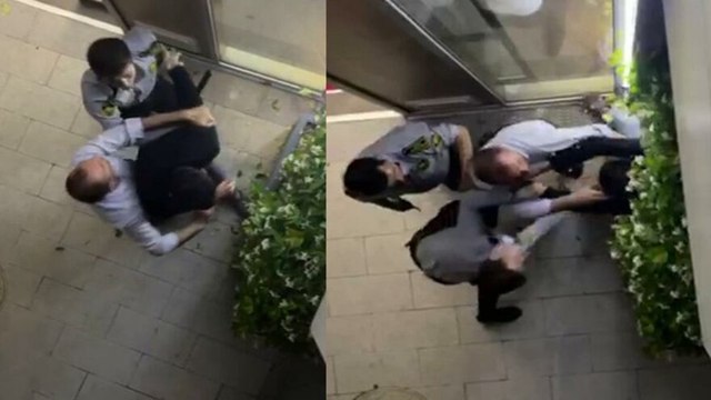 Nöbetten dönen doktor, özel güvenlik görevlileri tarafından darp edildi