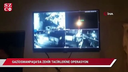 Gaziosmanpaşa’da güvenlik kameralı önlem, zehir tacirlerini kurtaramadı