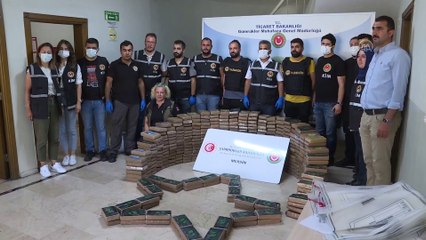 MERSİN - Mersin Limanı'nda 463 kilogram kokain ele geçirildi (2)