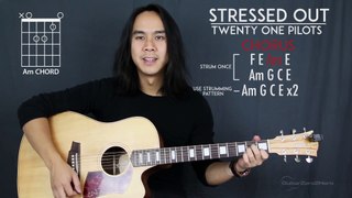 Stressed Out Twenty One Pilots Guitar Tutorial Lesson Acoustic