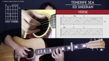 Tenerife Sea Ed Sheeran Guitar Tutorial Lesson Tabs   Chords   StudioEasy Version   Cover