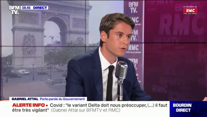 Régionales: Gabriel Attal estime "qu'un tel niveau d'abstention met en péril la démocratie"