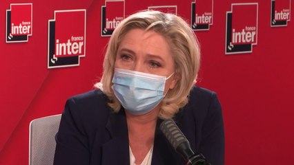 "Je pense qu'il faut laisser le sport en dehors de la politique" (Marine Le Pen)