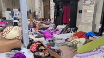 Brüksel’de kaçak göçmenlerin kilisedeki açlık grevi 29. gününü geride bıraktı
