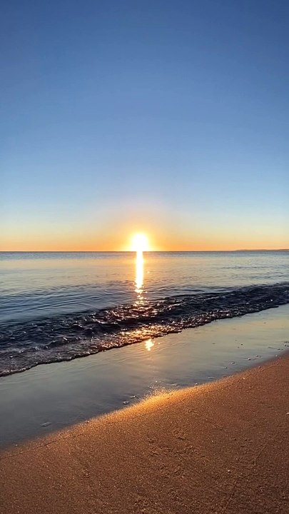 Beach alone