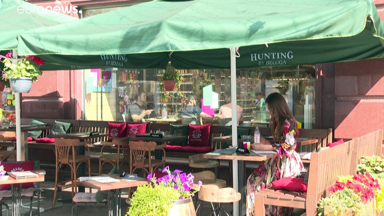 Moskau: Heiß wie fast noch nie