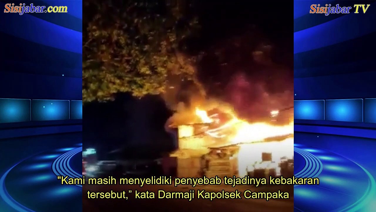 Gudang Rongsokan dan Mobil Pick Up Hangus Terbakar di Purwakarta | Sisijabar TV