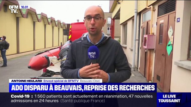 Intempéries: Dans l'Oise, 18 plongeurs des sapeurs-pompiers continuent de chercher un adolescent disparu