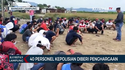 Berprestasi, 40 Personel Kepolisian Diberi Penghargaan