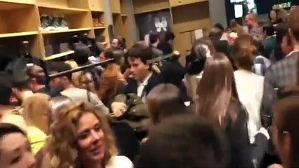 Sosyetik rezaletin görüntüleri ortaya çıktı!