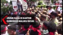 Unjuk Rasa Di Kantor Gubernur Maluku Ricuh