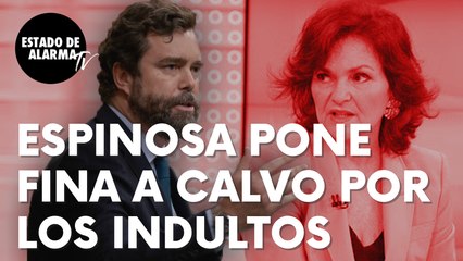 Iván Espinosa de los Montero, pone fina a Carmen Calvo a cuenta de los indultos: “Parece mentira…”