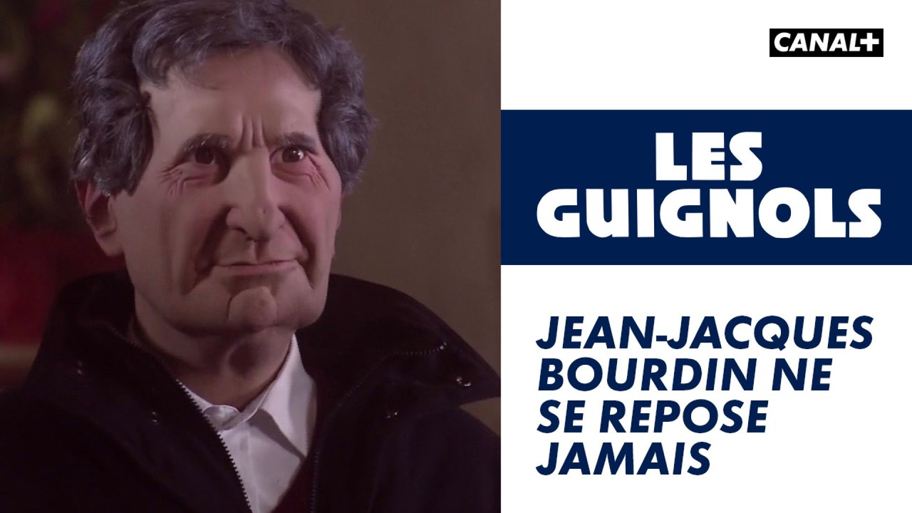 Jean-Jacques Bourdin ne se repose jamais - Les Guignols - CANAL+