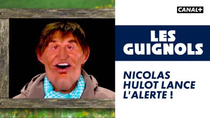 Nicolas Hulot lance l'alerte ! - Les Guignols - CANAL+