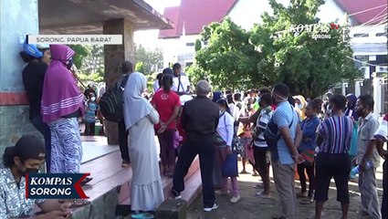 Antrian Nomor Di Capil Kota Sorong Abaikan Protokol Kesehatan