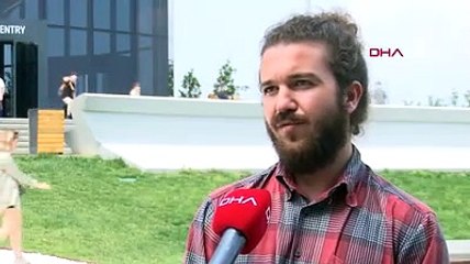 369 metre yükseklikteki Çamlıca Kulesi'nin dış temizliği profesyonel dağcılara emanet