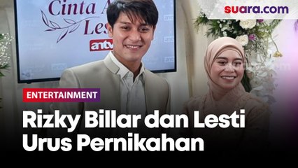 Rizky Billar dan Lesti Kejora Turun Langsung Urus Pernikahan