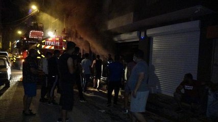 Son dakika haber | BEYAZ EŞYA SERVİSİNDE ÇIKAN YANGIN SÖNDÜRÜLDÜ