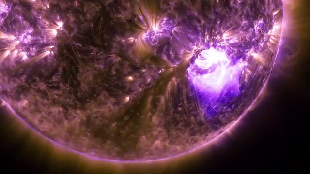NASA tarafından yayınlanan 4K Güneş videosu