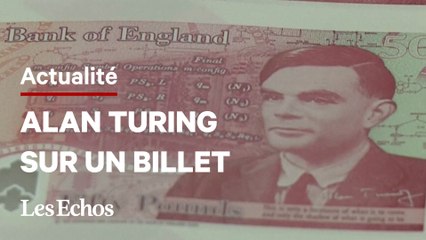 Alan Turing, effigie du nouveau billet de 50 livres de la Banque d’Angleterre