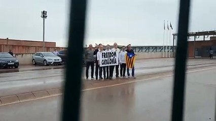 Els presos polítics surten dels Lledoners en llibertat