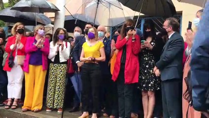 Forcadell surt de la presó 2